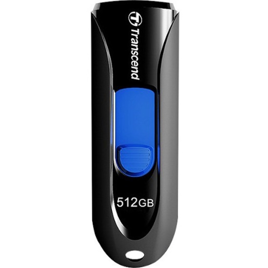 512GB, USB3.1, PEN DRIVE, CAPLESS, BLACK