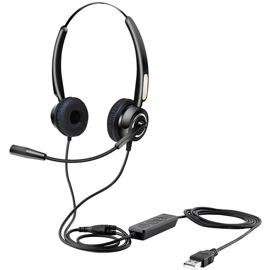 MOVEE USB-A Headset with Volume Controls | URBAN FACTORY Wired UC