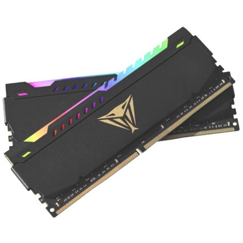 PATRIOT V4S RGB 16GB 3200MT/S CL18 VIPER STEEL RGB BLACK HS DUAL