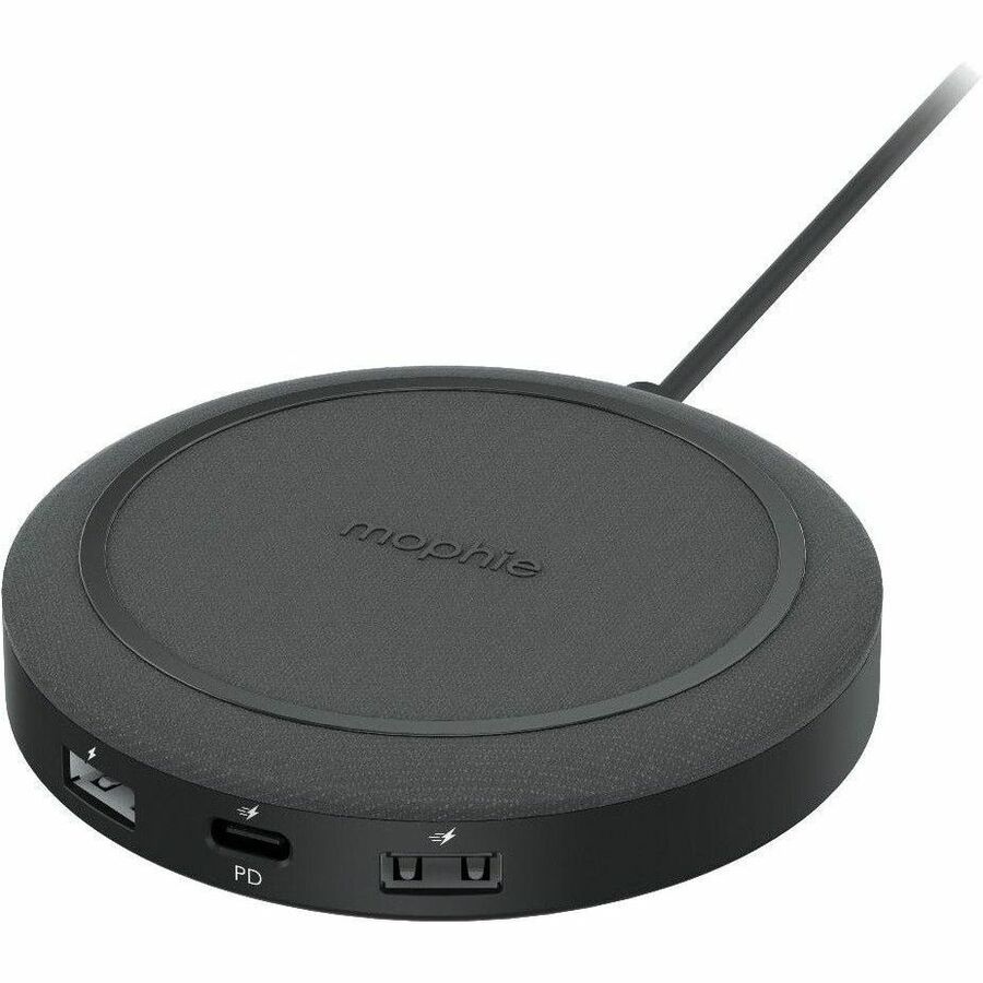 MOPHIE UNIVERSAL WIRELESS CHARGING HUB - BLACK