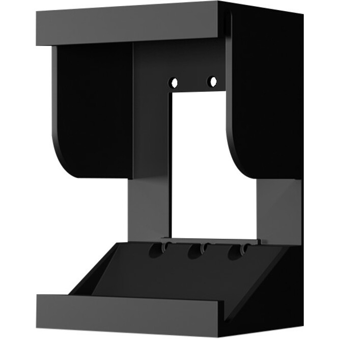 POLY TC8 SURFACE WALL MOUNT. BLACK. TAA-COMPLIANT.