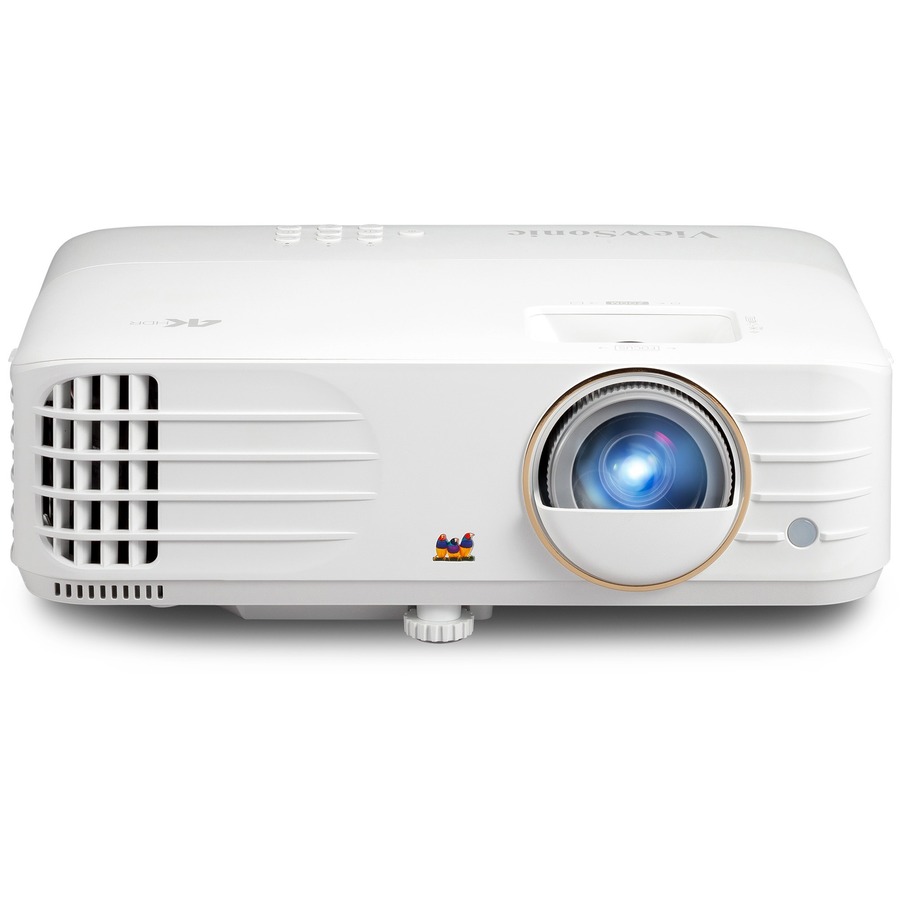 ViewSonic PX748-4K DLP Projector - 16:9 - Ceiling Mountable - White - High Dynamic Range (HDR) - 3840 x 2160 - Front, Ceiling - 20000 Hour Economy Mode - 4K UHD - 12,000:1 - 4000 lm - HDMI - USB - Network (RJ-45) - Home, Entertainment, Gaming - 3 Year War