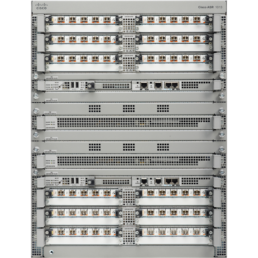 CISCO ASR1013 CHASSIS, DUAL P/S, I/O BUNDLE REMANUFACTURED