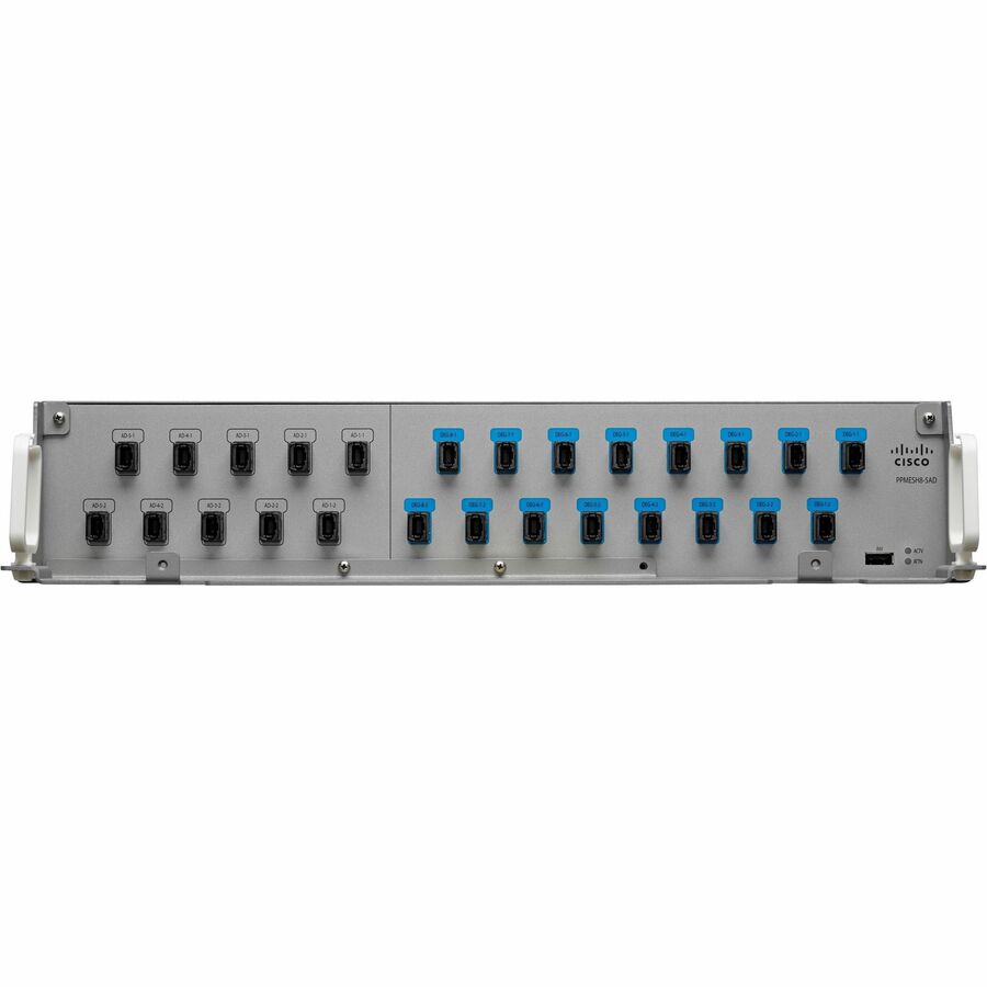 2RU8 DEG MESH PATCHPANEL5ADD/DRP PRT+MONITRNG REMANUFACTURED