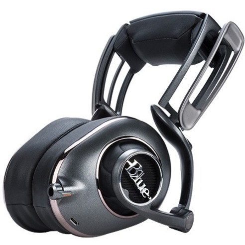 BLUE MIX FI STUDIO HEADPHONES WITH BUILT-IN AUDIOPHILE AMP