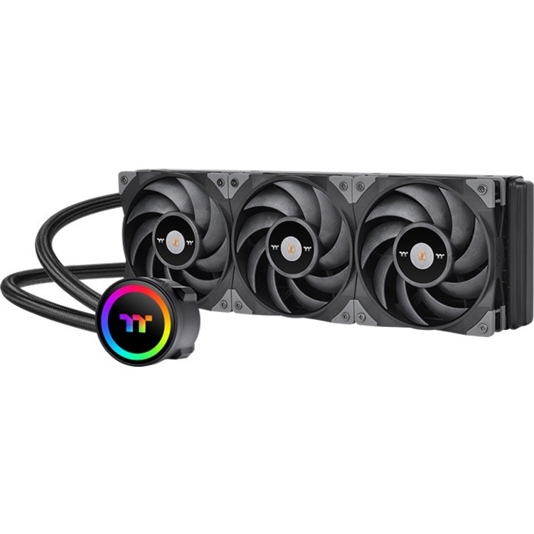 TOUGHLIQUID 360 ARGB SYNC AIO COOLER IS A TOUGHFAN 12, 2000RPM HIGH STATIC FAN,
