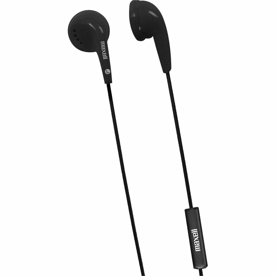EB95M EARBUDS WITH MIC- BLACK, WIRED 3.5MM