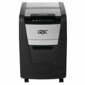 GBC AUTOFEED+ HOME OFFICE SHREDDER, 100X, SUPER CROSS-CUT, 100 SHEET