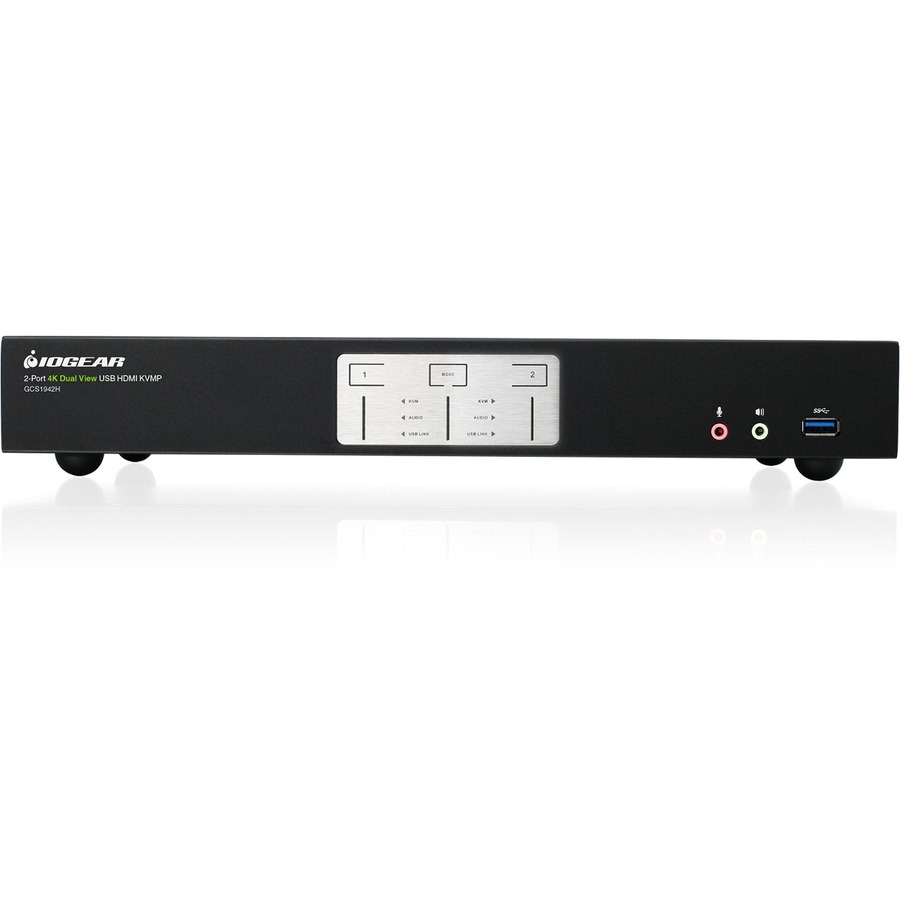 2-PORT 4K DUAL VIEW KVMP WITH HDMI -TAA TAA COMPLIANT