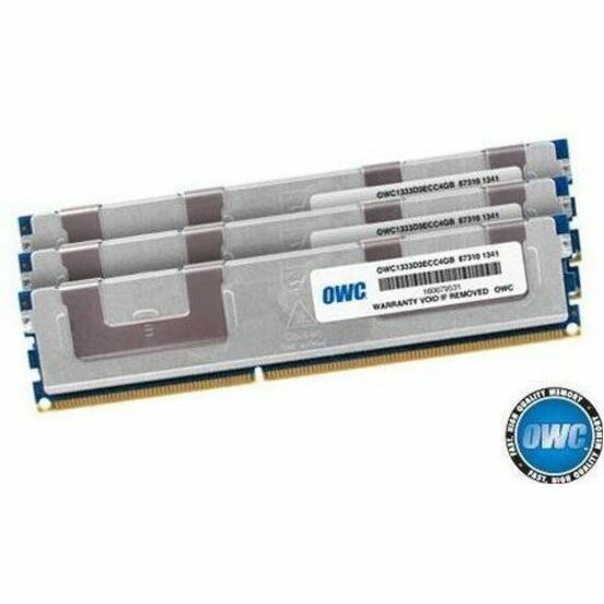 12.0GB (3 X 4GB) OWC PC3-10600 DDR3 ECC 1333MHZ 240-PIN DIMM MEMORY UPGRADE KIT