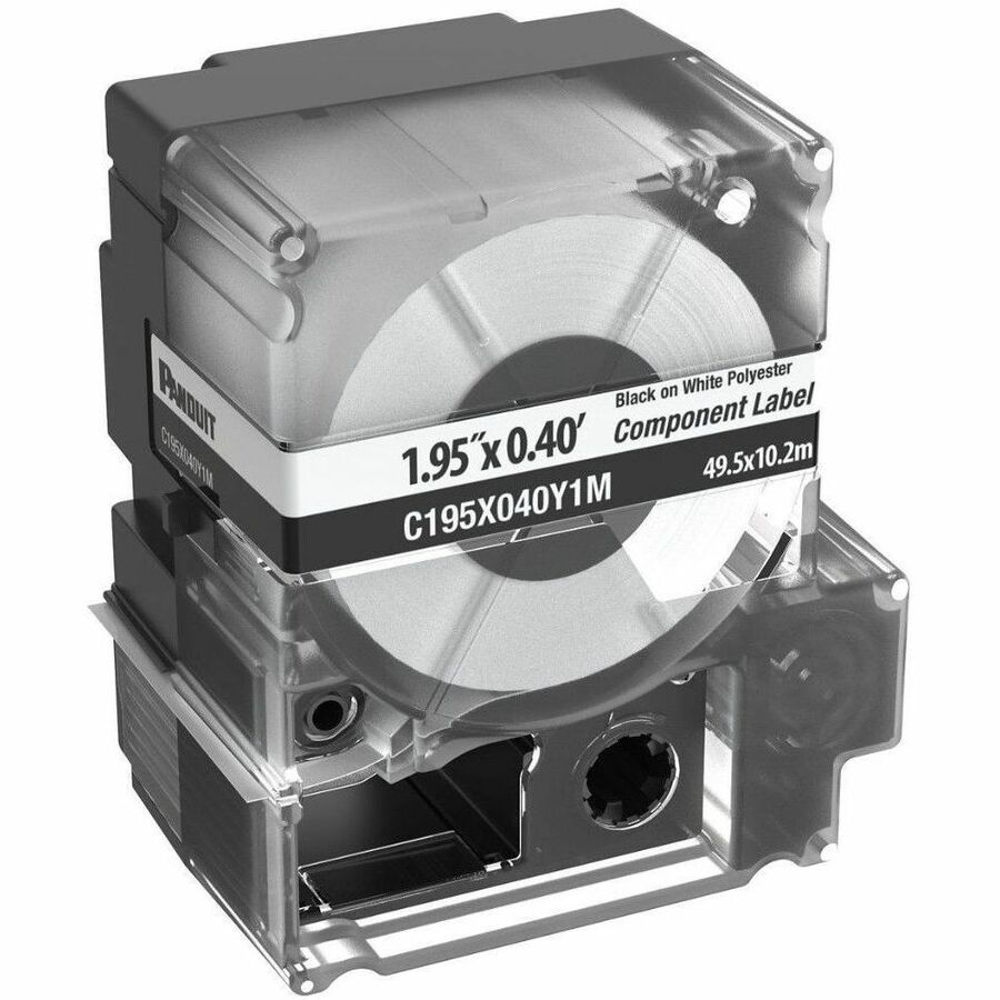 MP CASS CL NON AHD POLY 1.95INX.40IN WH