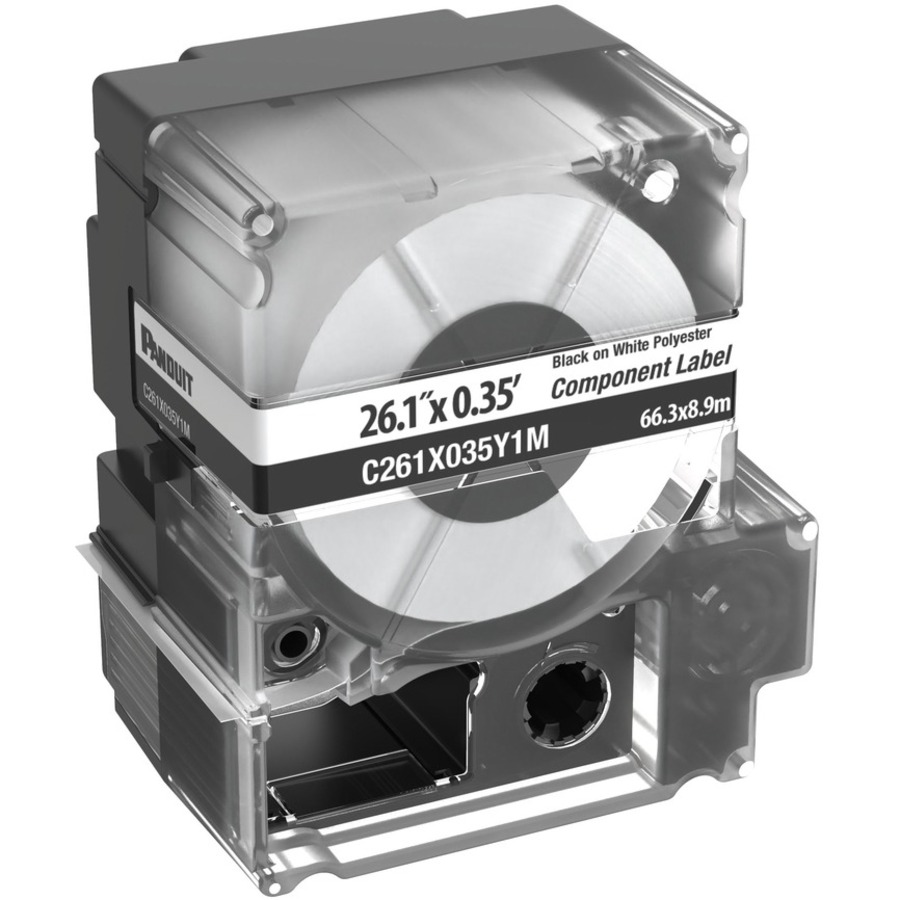 MP CASS CL NON AHD POLY 2.61INX.35IN WH