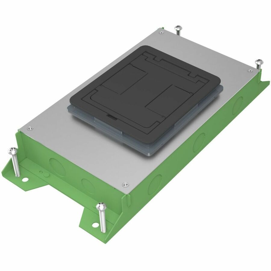 RFBA 2G 2.5 IN RECT CVR FLOOR BOX