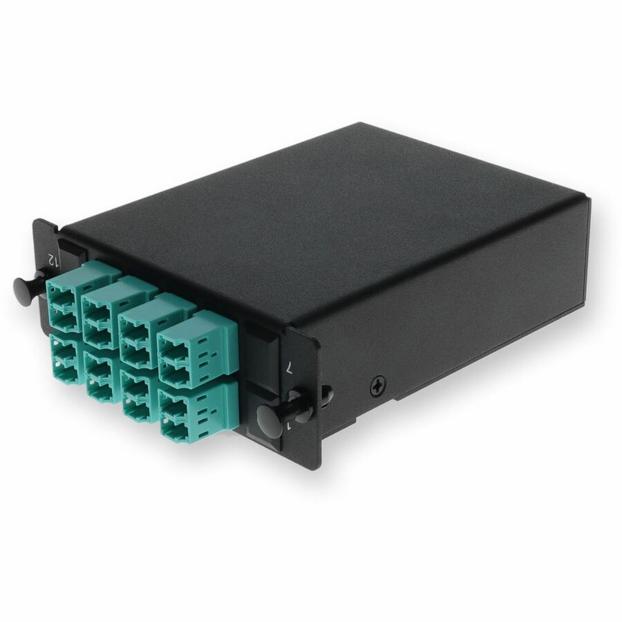 4-BAY CASS 2X 12-FIBER MPO IN 8 LC OUT