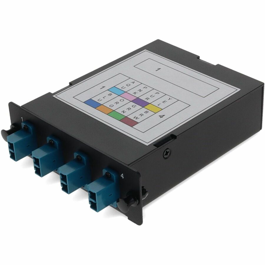4-BAY CASS 12-FIBER MPO IN 4 LC OUT OS2