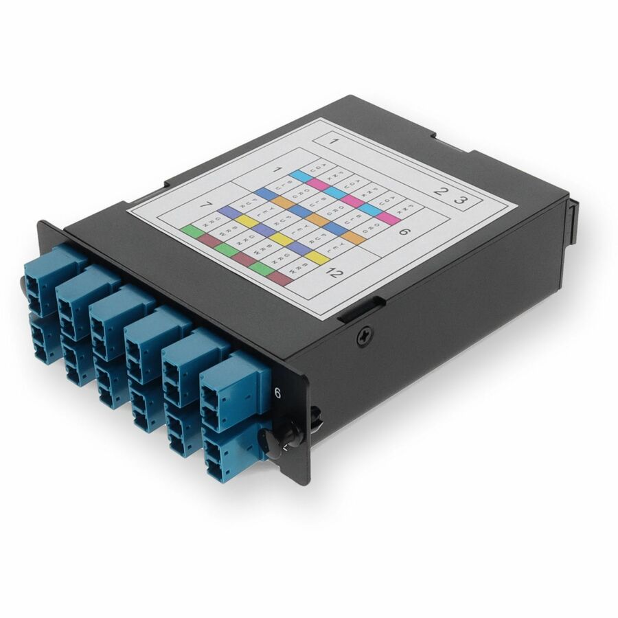4-BAY CASS 3X 12-FIBER MPO IN 12 LC OUT