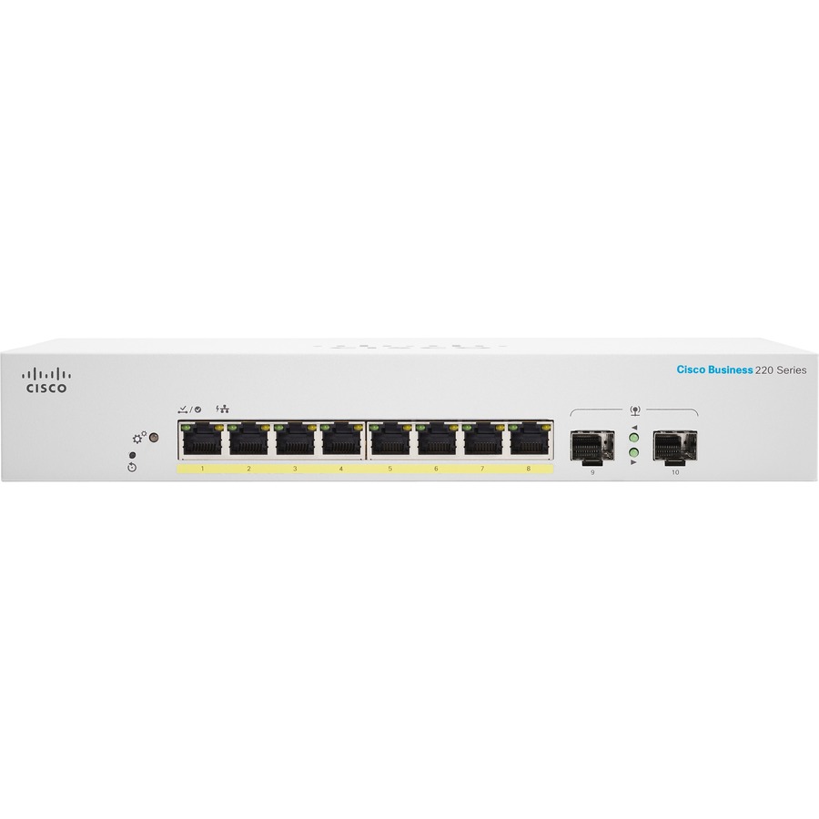 CBS220 Smart 8-port GE, PoE, E
