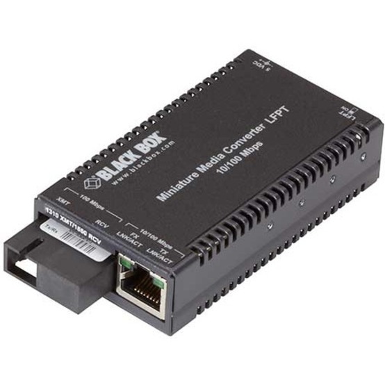 BLACK BOX MULTIPOWER MINIATURE MEDIA CONVERTERS MAKE IT EASY TO BRING FIBER TO T