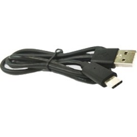 ACCESSORY, CABLE, USB 2.0 A/M TO USB TYPE C/M, BLACK, L=800MM.