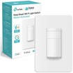 TP-Link (KS200M) Kasa Smart Wi-Fi Light Switch, Motion and Ambient Light Sensor, With Away Mode, Smart Scheduling, Single Pole, No Hub Required, Works with Alexa and Google Assistant, Samsung SmartThings