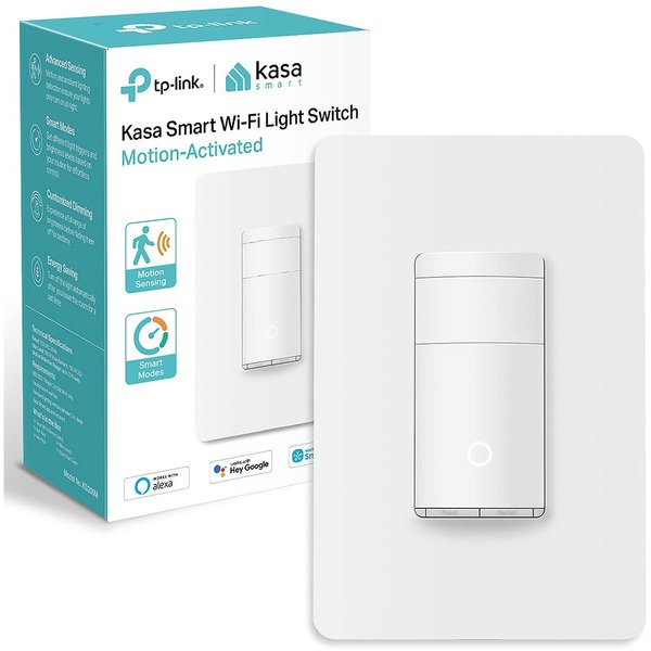 TP-Link (KS200M) Kasa Smart Wi-Fi Light Switch, with Motion Sensor