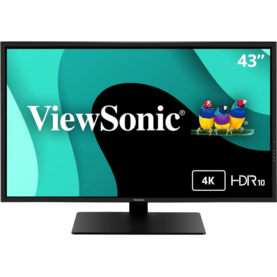 43IN 4K ULTRA HD MVA MONITOR WITH HDMI AND DISPLAYPORT, 3840 X 2160 RESOLUTION.