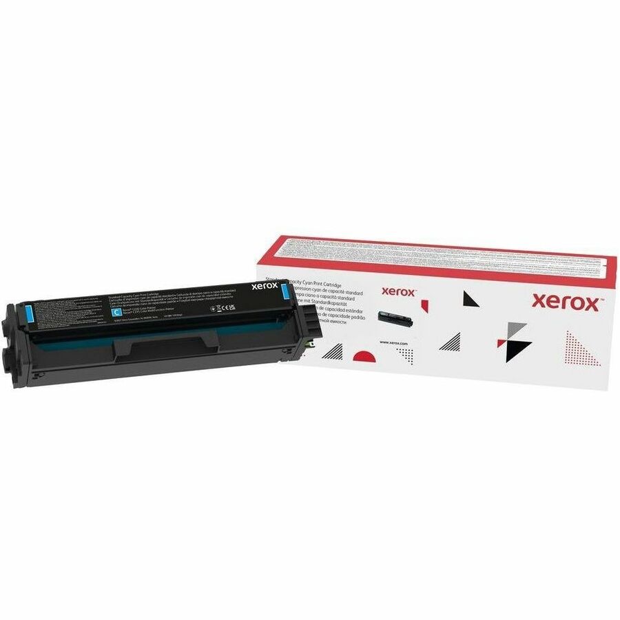 GENUINE XEROX CYAN STANDARD CAPACITY PRINT CARTRIDGE, XEROX C230/C235 COLOR PRIN