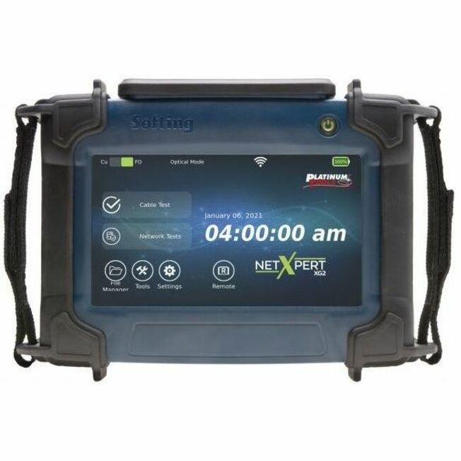 NETXPERT XG2 ETHERNET SPEED CERTIFIER WITH FIBER TESTING