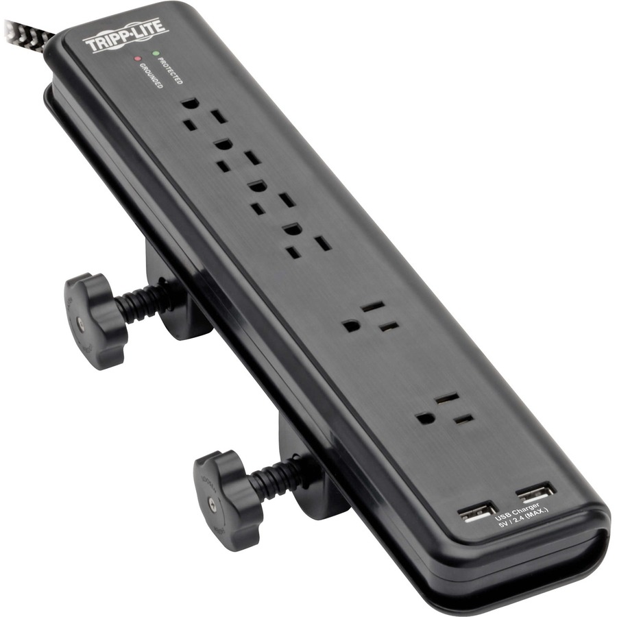 6OUT SURGE PROTECTOR 2 USB