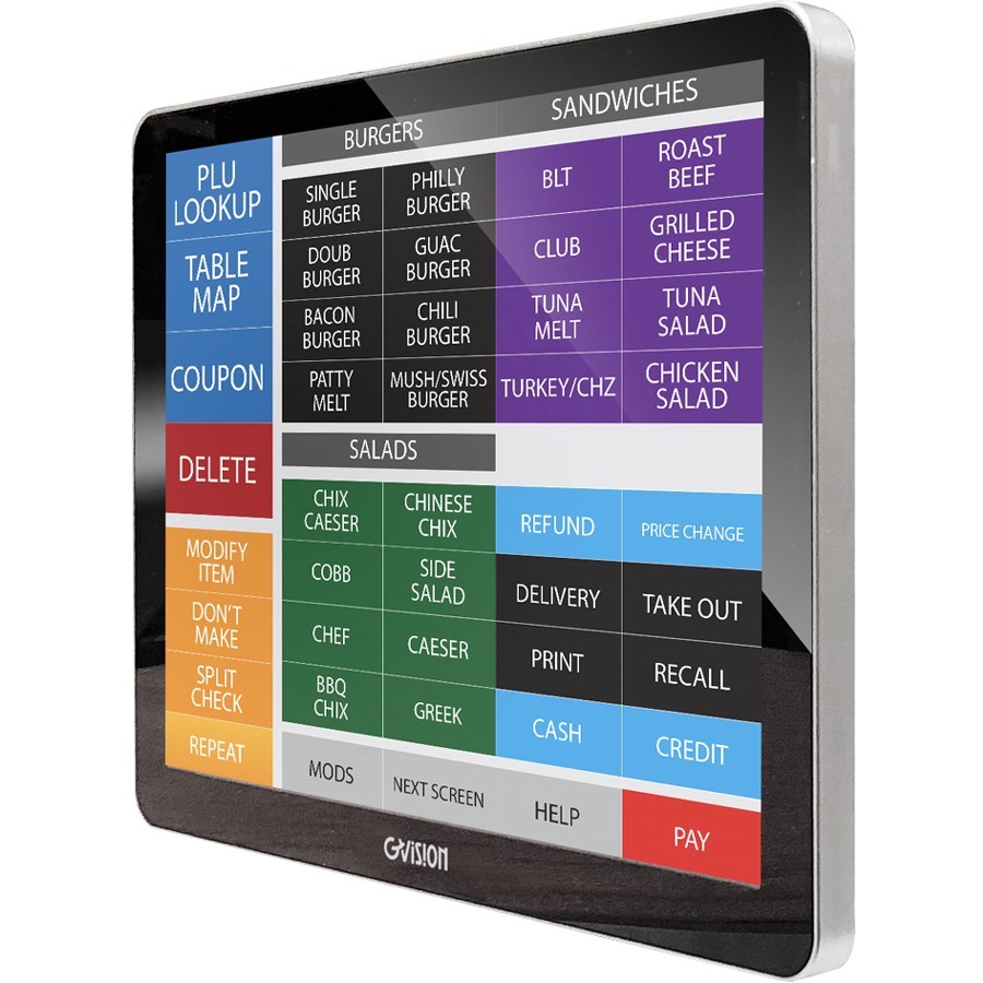 GVISION, 10.1INCH LCD TOUCH SCREEN, PCAP 10 POINT TOUCH (USB), LED, VGA+DVI+HDMI