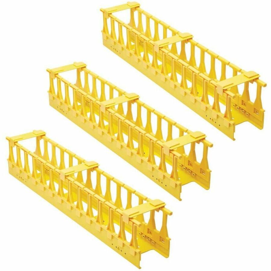 EATON TRIPP LITE SERIES HIGH-CAPACITY VERTICAL CABLE MANAGER - DOUBLE FINGER DUC