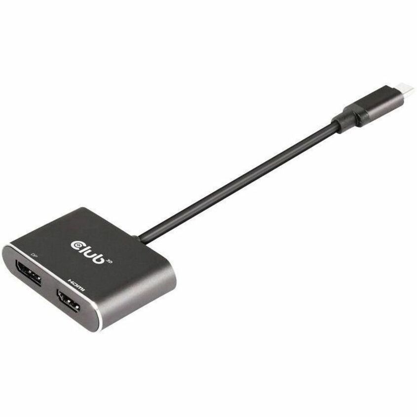 THE CSV-7220 IS A DISPLAYPORT1.4 TO DISPLAYPORT + HDMI MST HUB SUPPORTING 2 X 4K