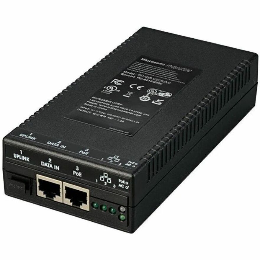 1 PORT,60W,IEEE 802.3BT-COMPLIANT INDOOR POE MIDSPAN