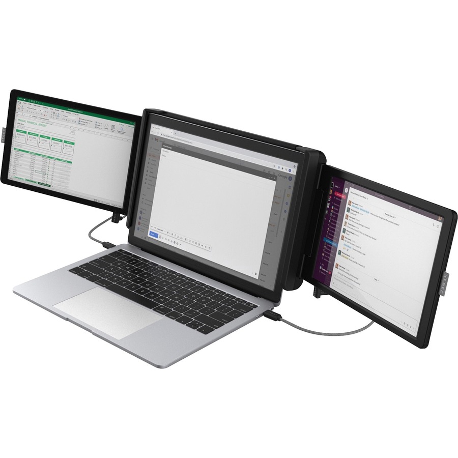 NEW XEBEC TRI-SCREEN 2 XTS2 DISPLAY 2X10.1 INCH IPS LCD