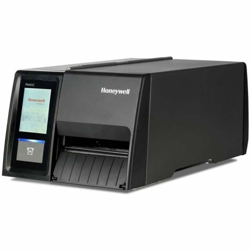 Pm45 Compact, Full Touch Display, Ethernet, Fixed Hanger, Rewinder + Label Taken Sense, Tt, 203 Dpi, No Power Cord
