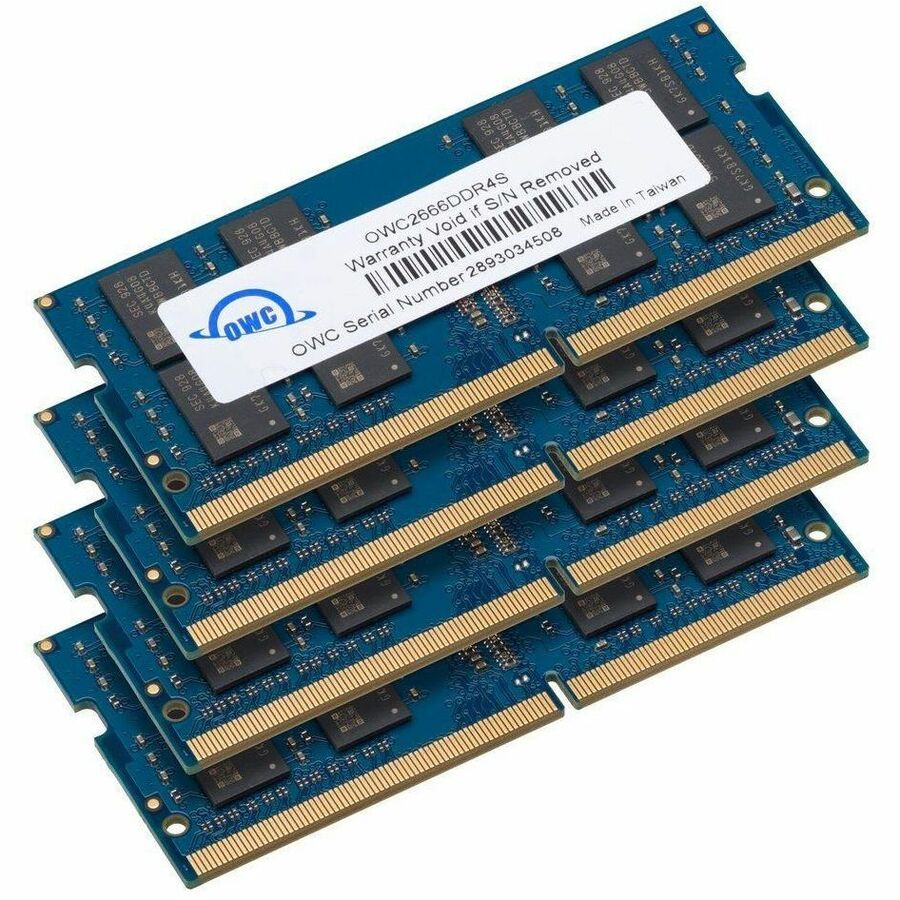 32.0GB (4 X 8GB) OWC 2666MHZ DDR4 PC4-21300 260-PIN SO-DIMM MEMORY UPGRADE KIT