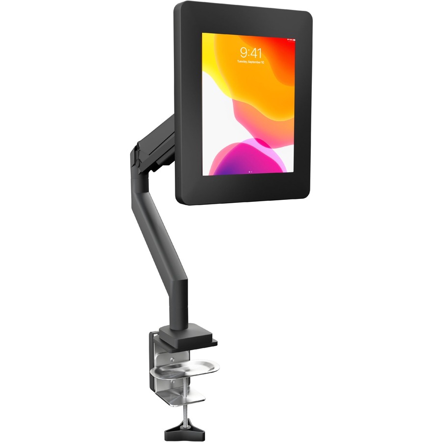 THIS DURABLE SECURITY ENCLOSURE AND STURDY ARM MOUNT COMBINES A GENEROUS SET OF