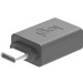 Logitech LOGI Adaptor USB-C to A - 1 Pack - 1 x 24-pin Type C USB Male - 1 x 9-pin Type A USB 2.0 USB Female - Black
