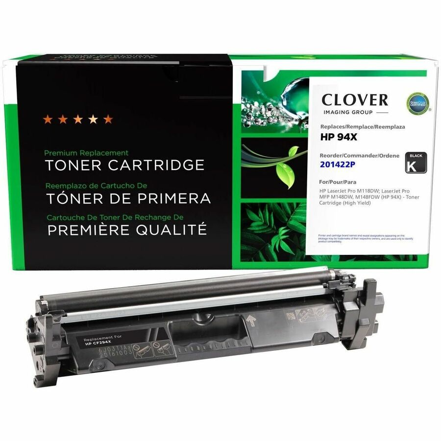CLOVER IMAGING REMANUFACTURED HIGH YIELD TONER CARTRIDGE FOR HP CF294X (HP 94X).