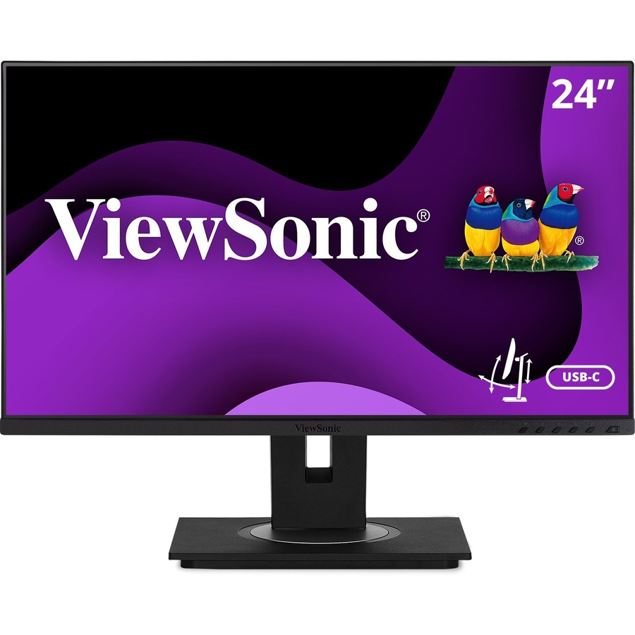 24IN ERGONOMIC 1080P IPS DOCKING MONITOR WITH USB-C 90W PD AND RJ45.