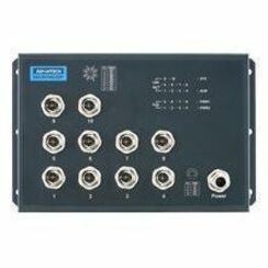 EN50155 M12 8GIGAPOE + 2GIGABP UNM SW,