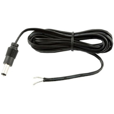 POWER CORD, 2.5X5.5MM THREADED BARREL C