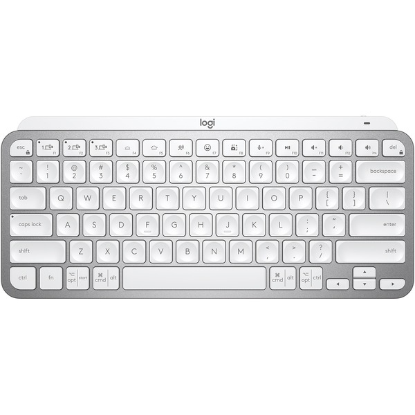 Introducing MX Keys Mini, a smaller, smarter, and mightier minimalist keyboard made for creators in Pale Grey(Open Box)