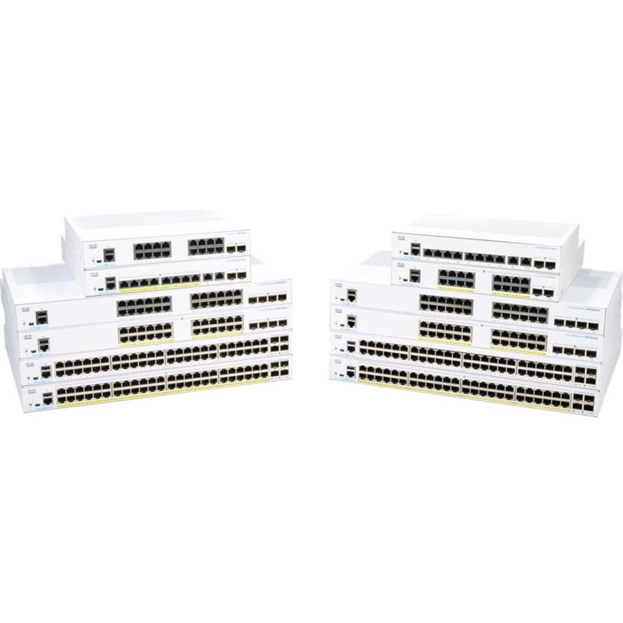 CBS350 MANAGED 24-PORT GE, POE, 4X1G SFP