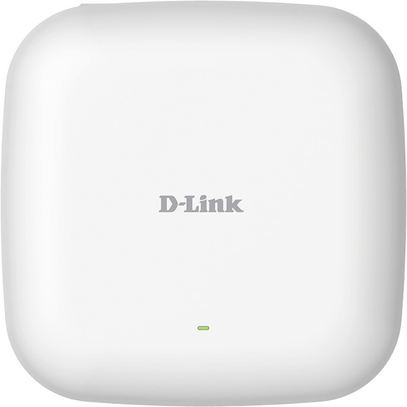 D-Link Nuclias DAP-X2810 Dual Band IEEE 802.11 a/b/g/n/ac/ax 1.76 Gbit/s Wireless Access Point - 2.40 GHz, 5 GHz - 2 x Internal Antenna(s) - Internal - MIMO Technology - 1 x Network (RJ-45) - Gigabit Ethernet - 19.44 W - Wall Mountable, Ceiling Mountable