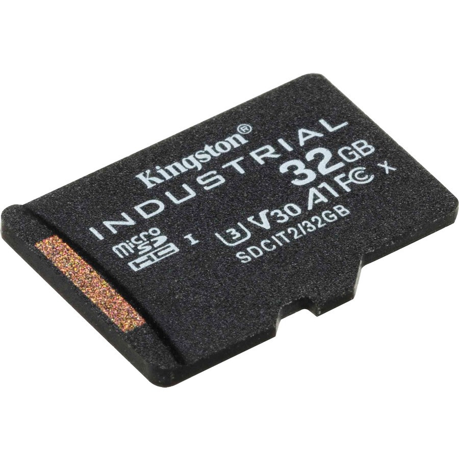 32GB MICROSDHC INDUSTRIAL C10 A1 PSLC CARD SINGLE PACK W/O ADAPTER