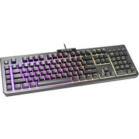 EVGA Z12 RGB Gaming Keyboard - Cable Connectivity - USB 2.0 Interface - RGB LED Multimedia, Macro Hot Key(s) - Membrane Keyswitch - Black