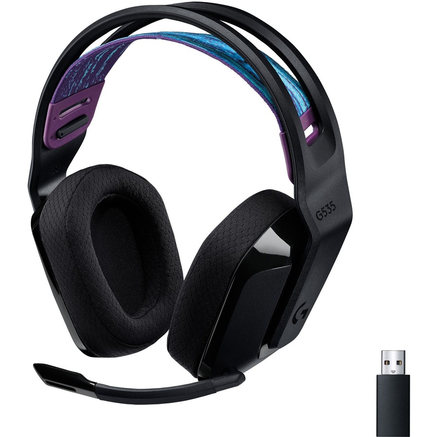 G535 LIGHTSPEED WIRELESS GAMING HEADSET - BLACK
