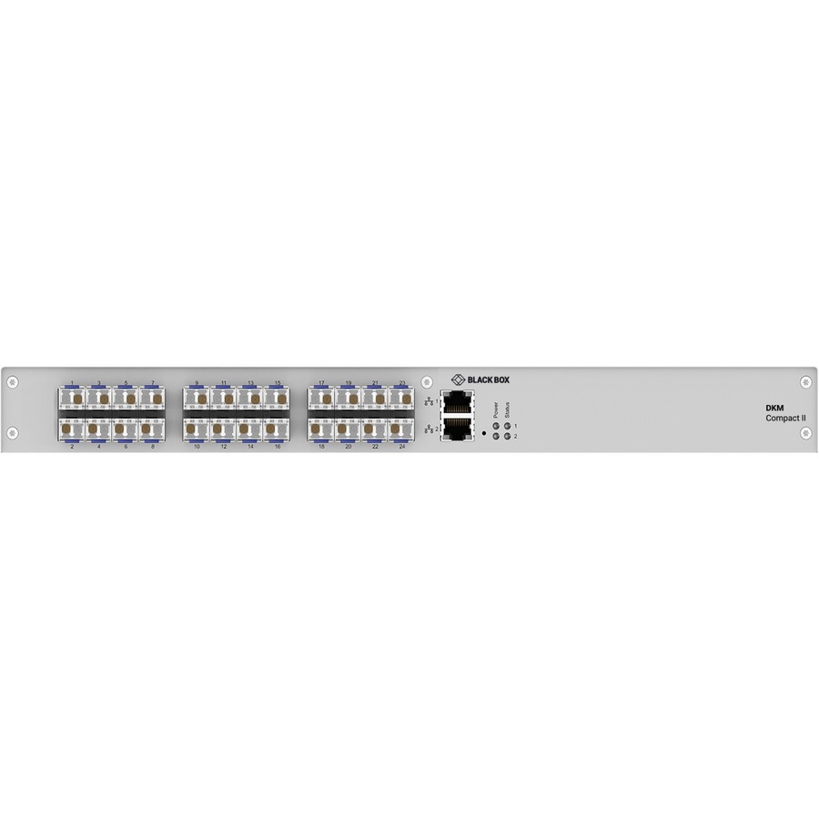 KVM MATRIX SWITCH - 24-PORT, FIBER, 1G, 1RU NON-CANCELABLE/NON-RETURNABLE