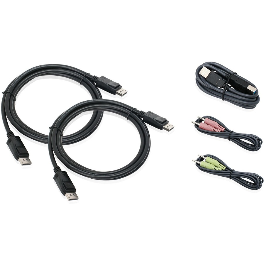 4K DUAL VIEW DP KVM CABLE KIT-TAA TAA COMPLIANT